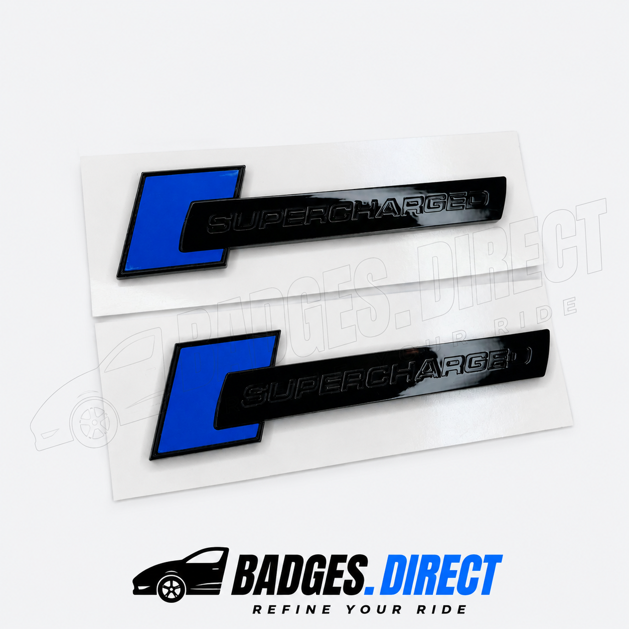 X2 Supercharged Side Badges