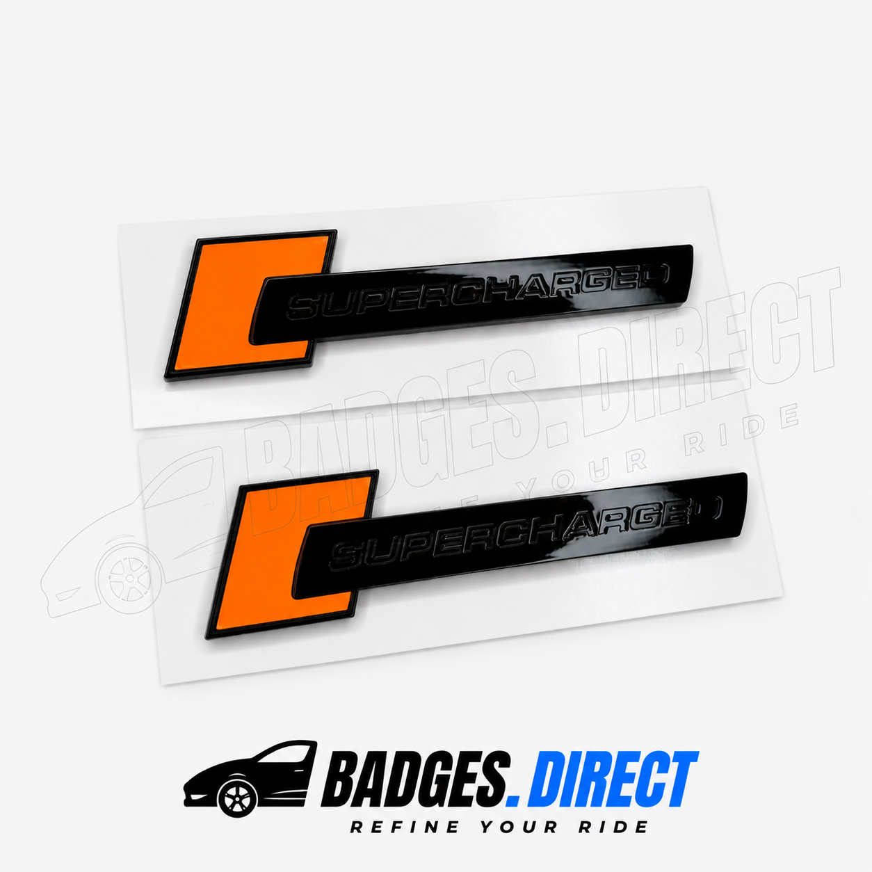 X2 Supercharged Side Badges