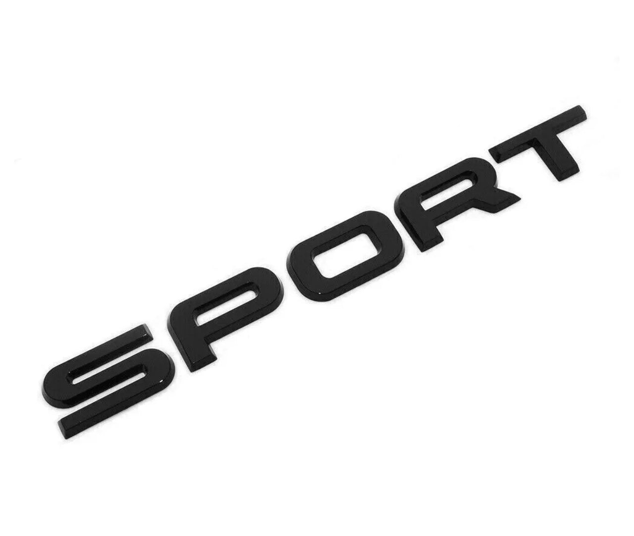 Gloss Black Rear Sport Badge