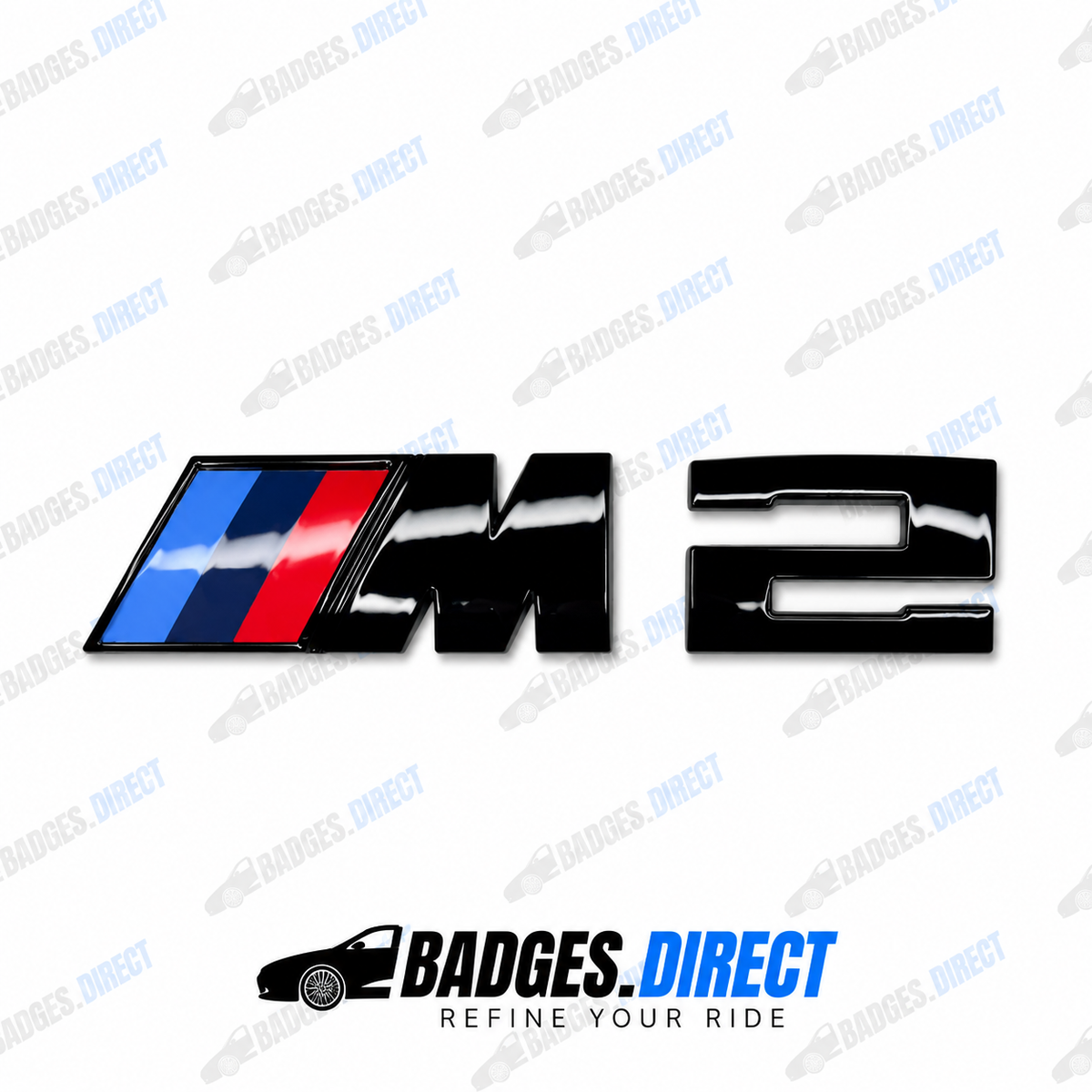 BMW M2 Gloss Black Rear Boot Badge