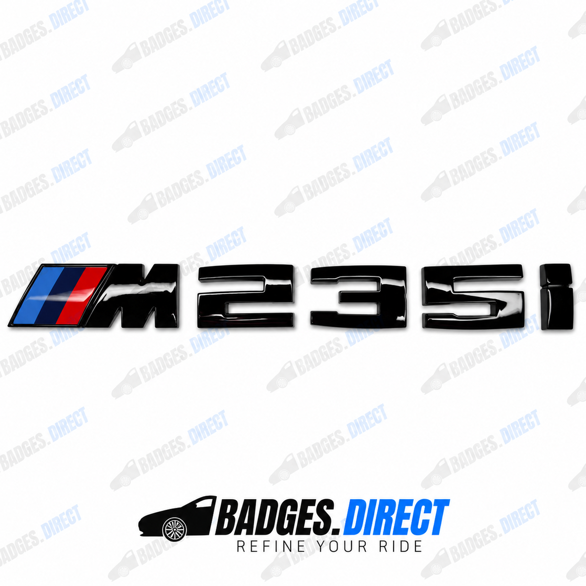 BMW M235i Gloss Black Rear Boot Badge
