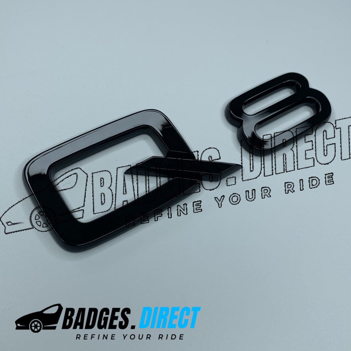 Q8 Rear Badge