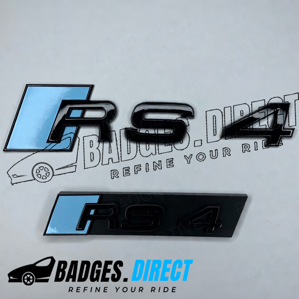 RS4 Rear Badge and Grill