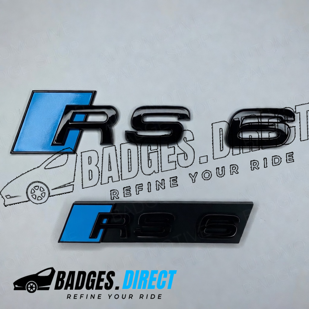 RS6 Rear Badge and Grill
