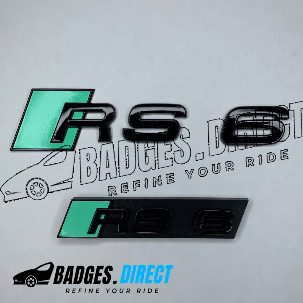 RS6 Rear Badge and Grill