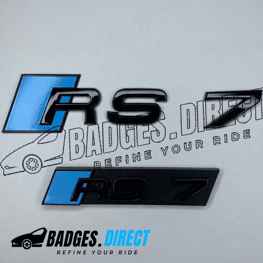 RS7 Rear Badge and Grill