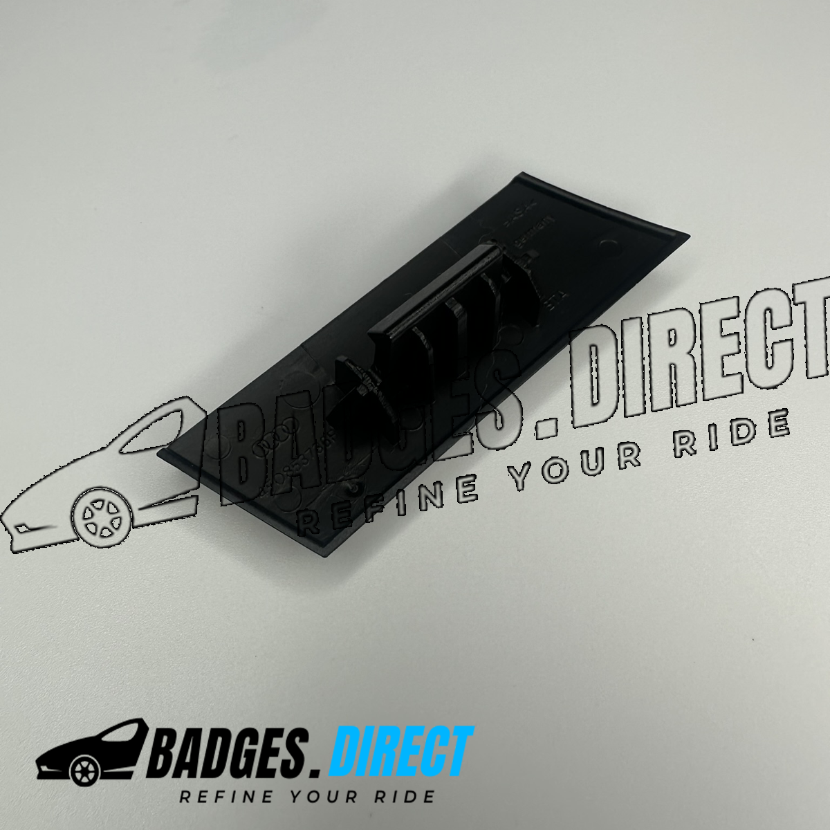 S8 OEM Fit Grill Badge Gloss Black