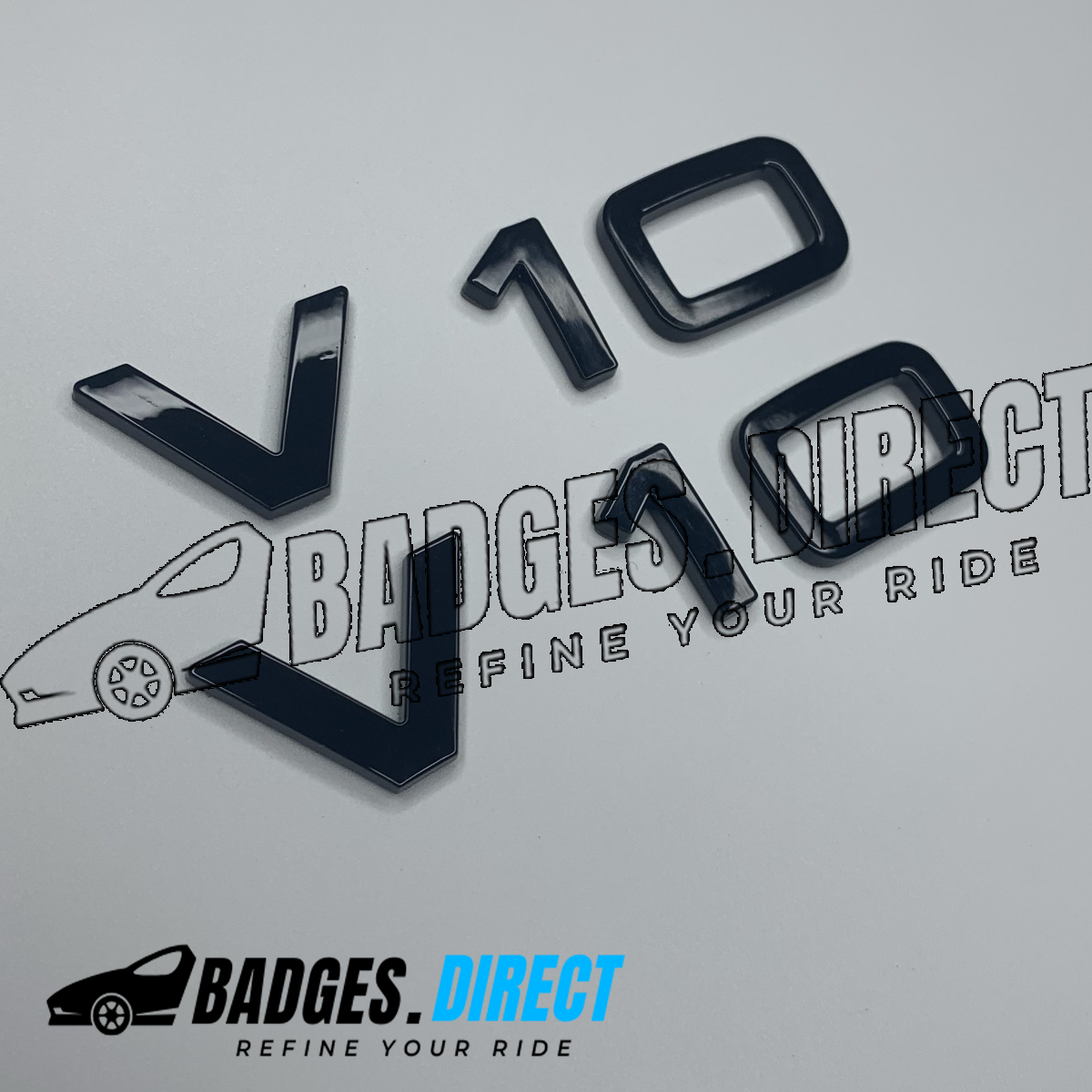 V10 - Set of 2 Gloss Black