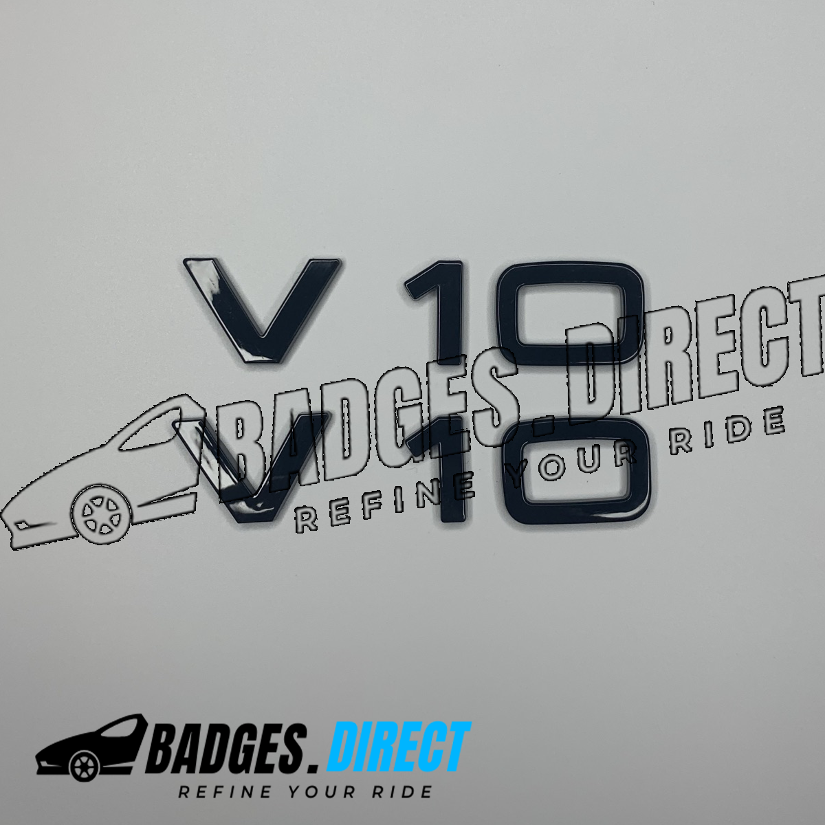 V10 - Set of 2 Gloss Black