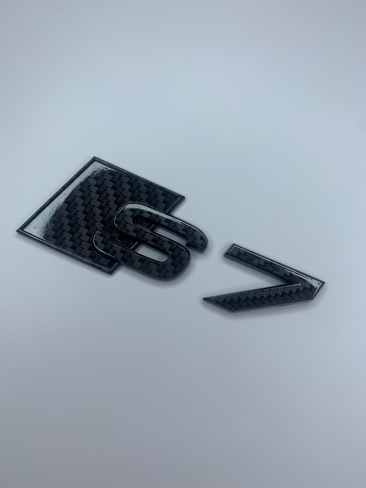 Audi S7 Carbon Fibre Rear Badge