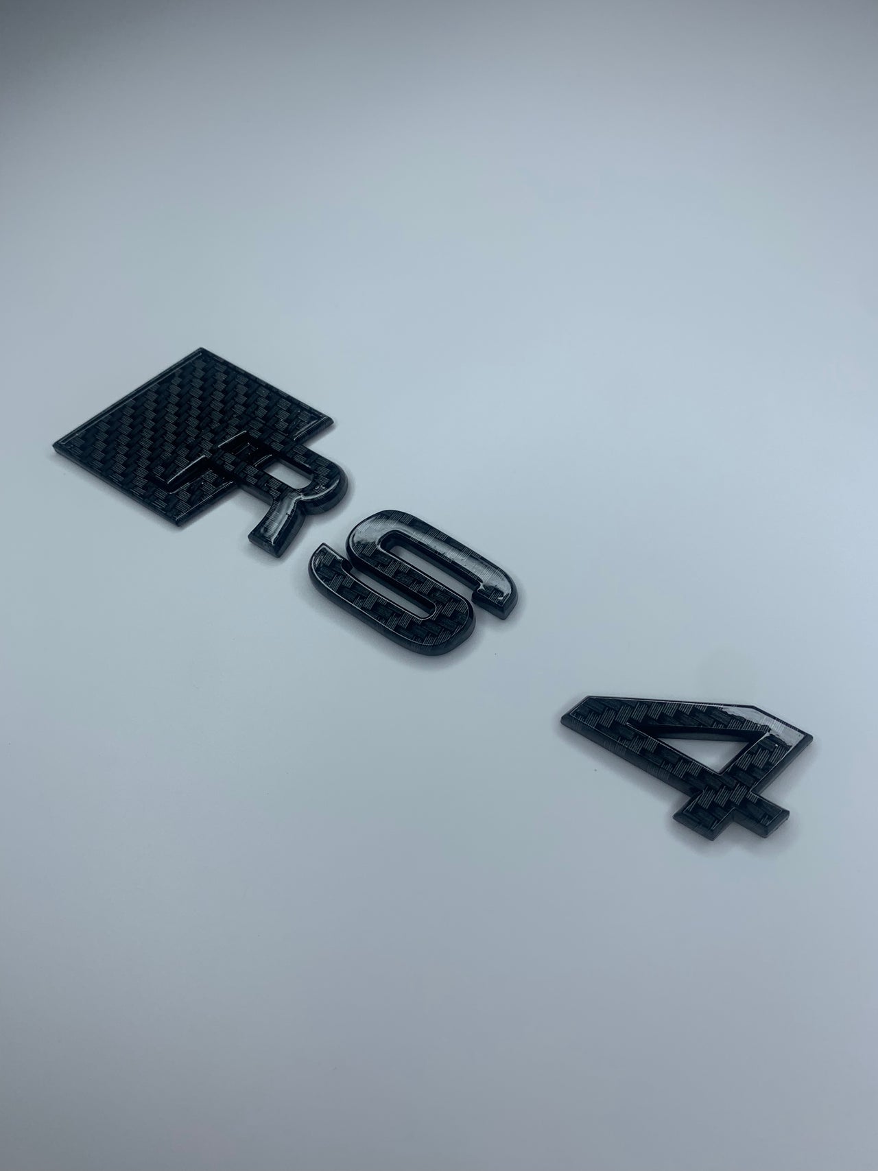 Audi RS4 Carbon Fibre Rear Badge