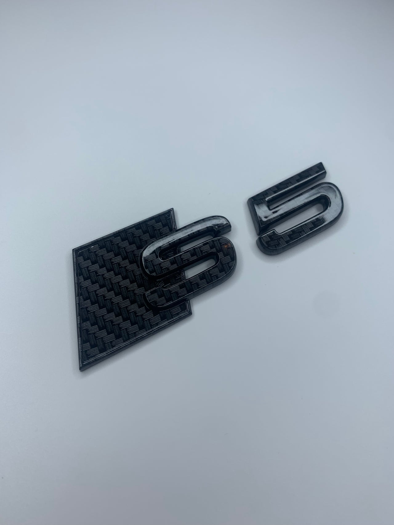 Audi S5 Carbon Fibre Rear Badge