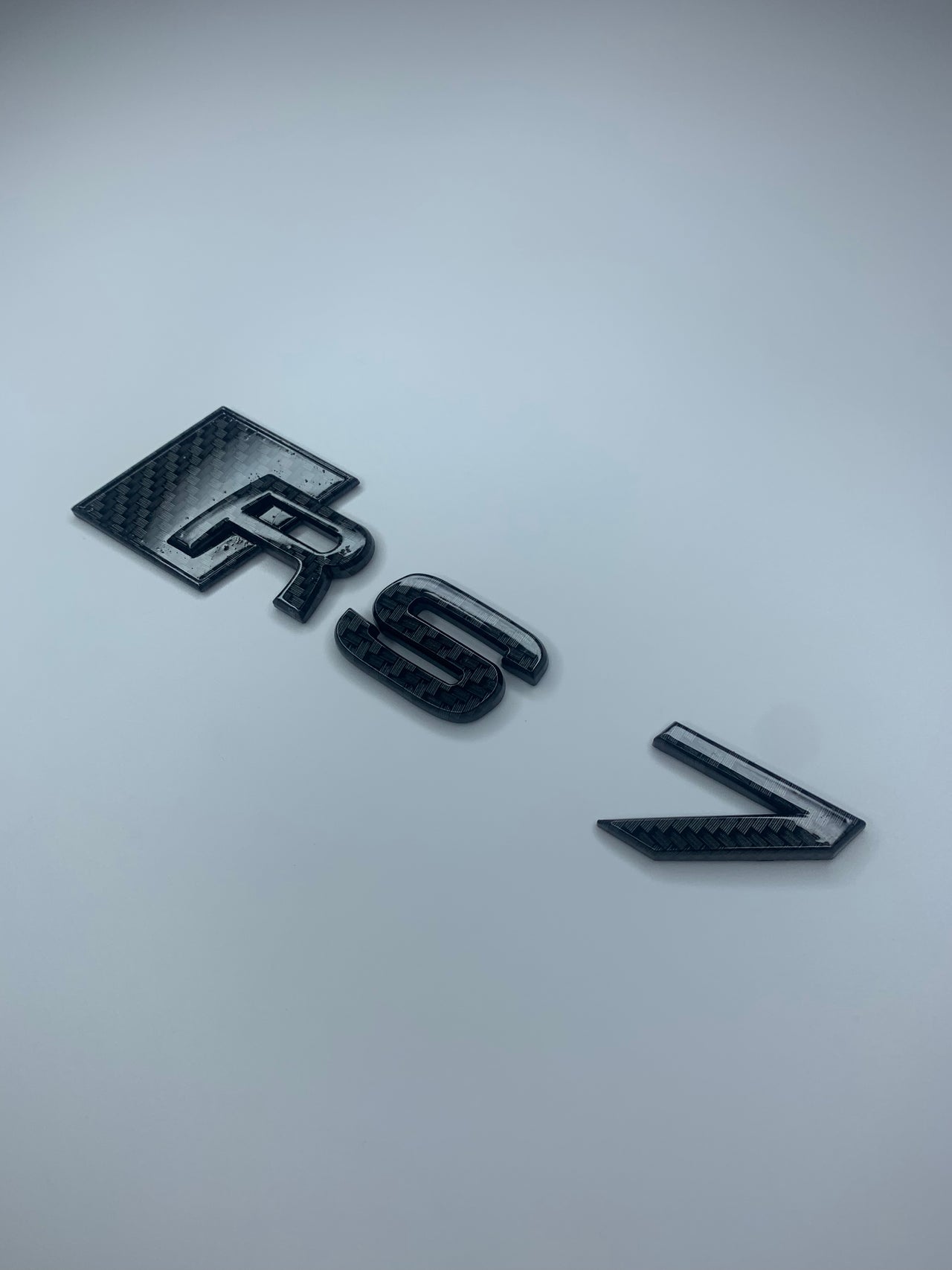 Audi RS7 Carbon Fibre Rear Badge