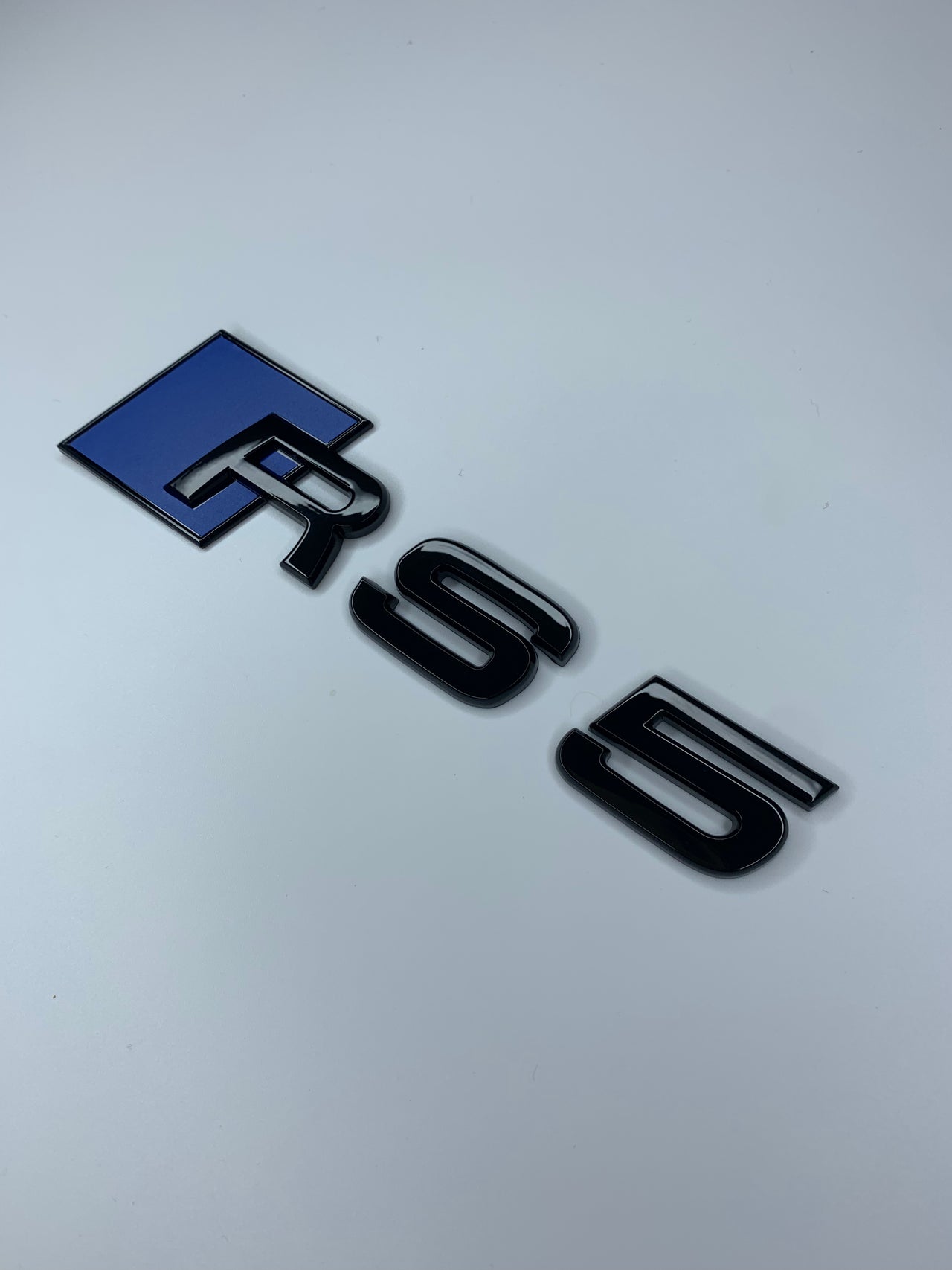 Ultramarine Blue RS5 Rear Badge